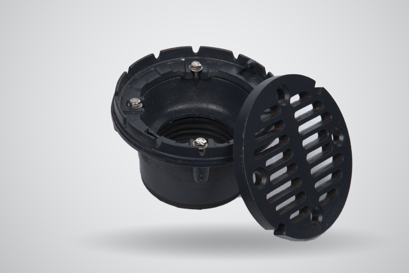 FLOZN cast iron flat roof drain FZ-5F-C4