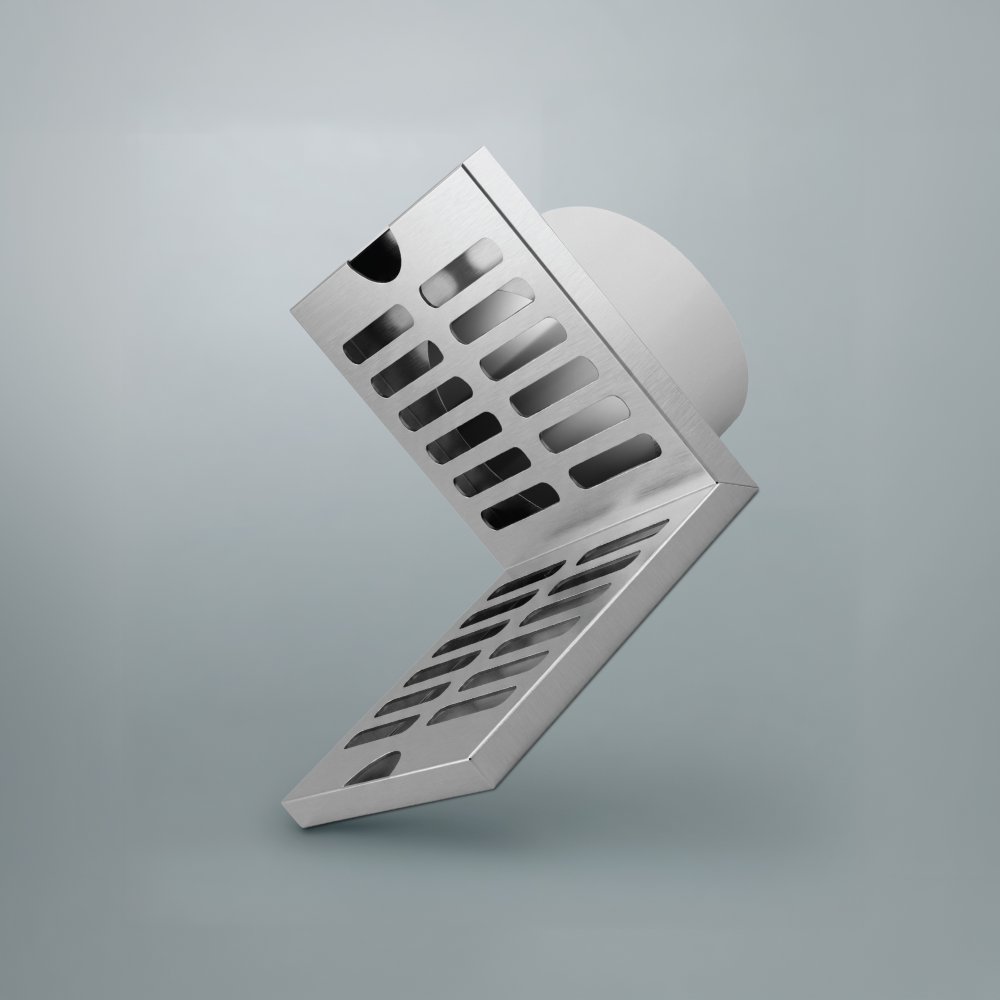 FLOZN FZ-5P-S4 Stainless Steel Scupper Drain
