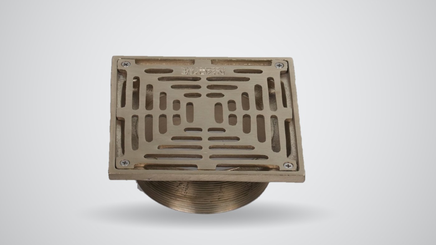 FLOZN nickel bronze floor drain grating
